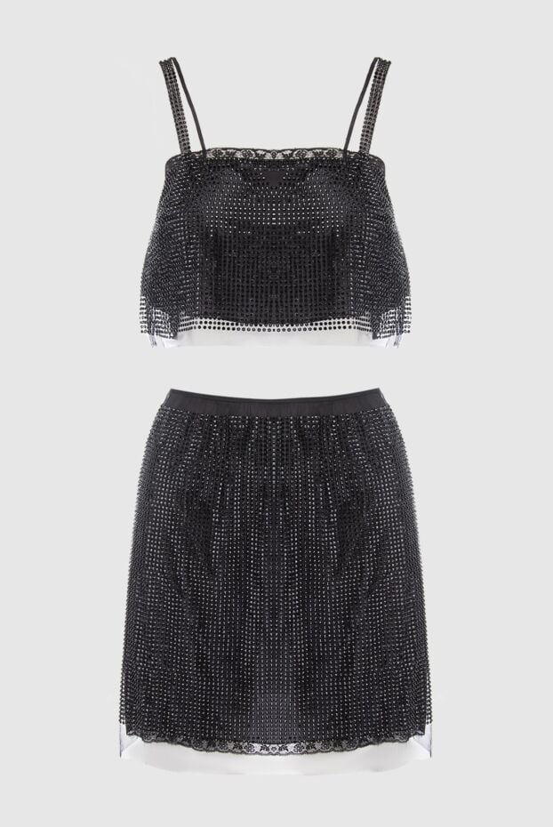 Prada black polyamide skirt suit for women 167054 - photo 1