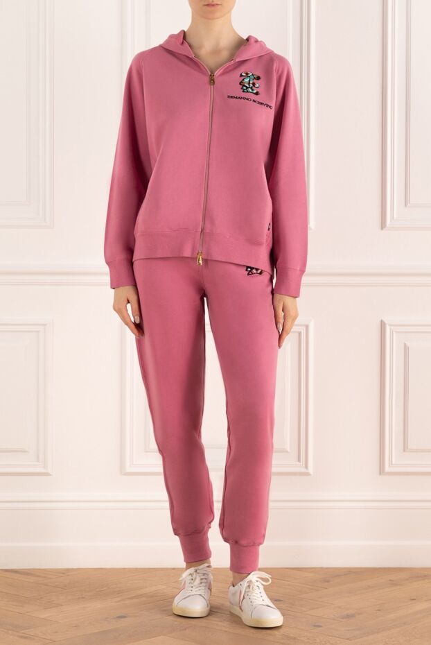 Ermanno Scervino woman women's pink cotton walking suit buy with prices and photos 167112 - photo 2