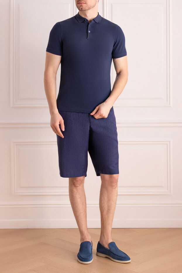 Zilli man shorts blue for men buy with prices and photos 167166 - photo 2