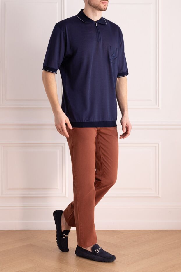 Zilli terracotta cotton straight leg jeans (markdown) 195743 - photo 3