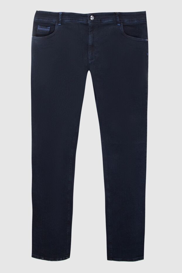 Zilli мужские джинсы из хлопка синие мужские купить с ценами и фото 167289 - фото 1