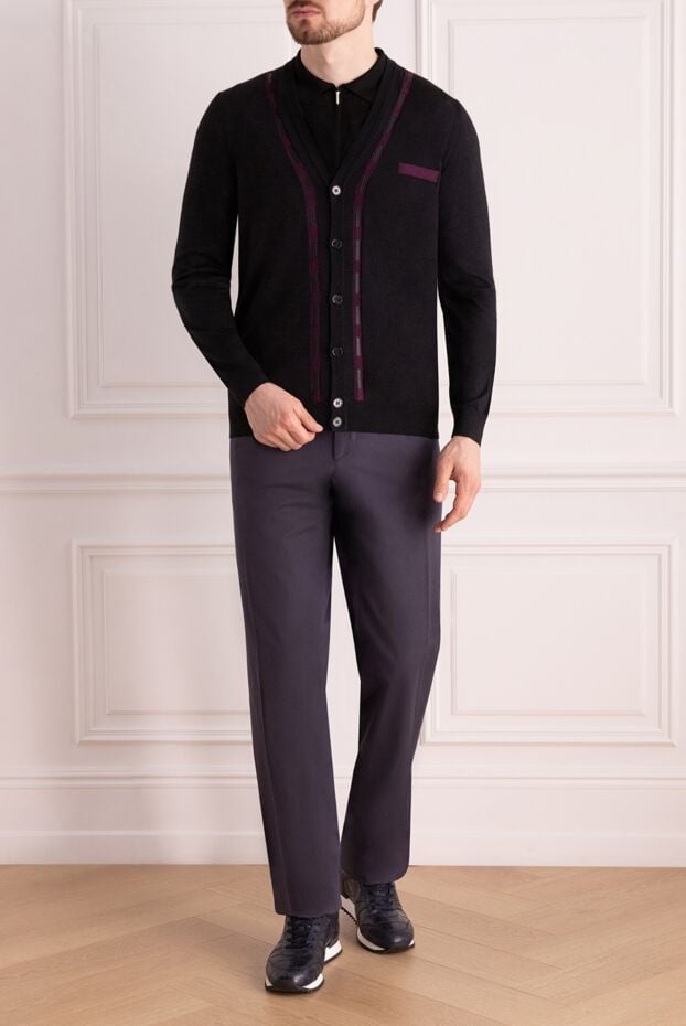 Zilli men's gray straight cut pants 167315 - photo 2
