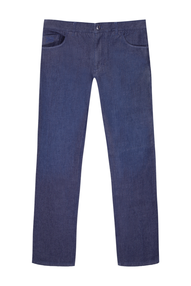 Zilli man cotton and polyamide blue jeans for men buy with prices and photos 167323 - photo 1