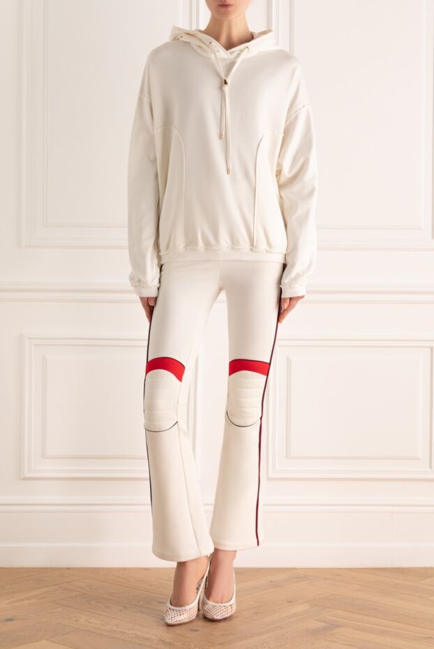 Tom Ford woman silk and cotton hoodie white for women buy with prices and photos 167327 - photo 2