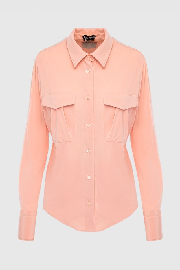 Tom Ford woman pink viscose and polyamide blouse for women buy with prices and photos 167345 - photo 1