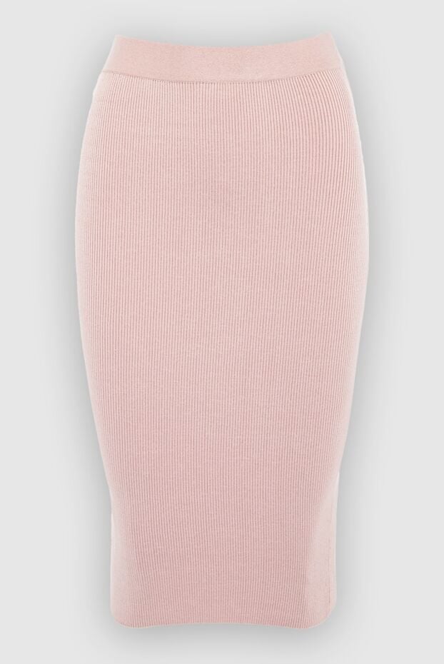 Tom Ford fitted skirt in pink, soft ribbed knitwear 167358 - photo 1