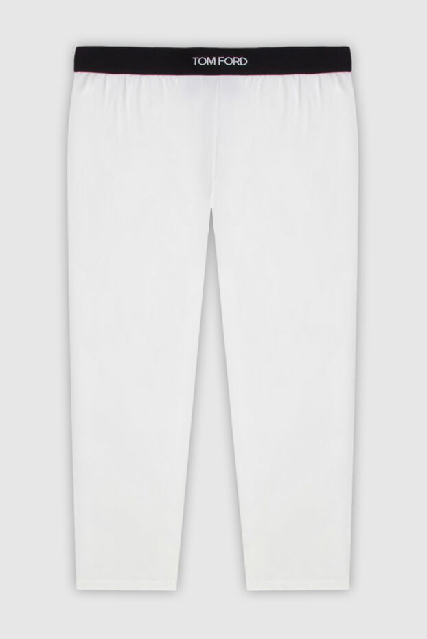 Tom Ford жіночі легінси з модалу білі жіночі купити фото з цінами 167360 - фото 1