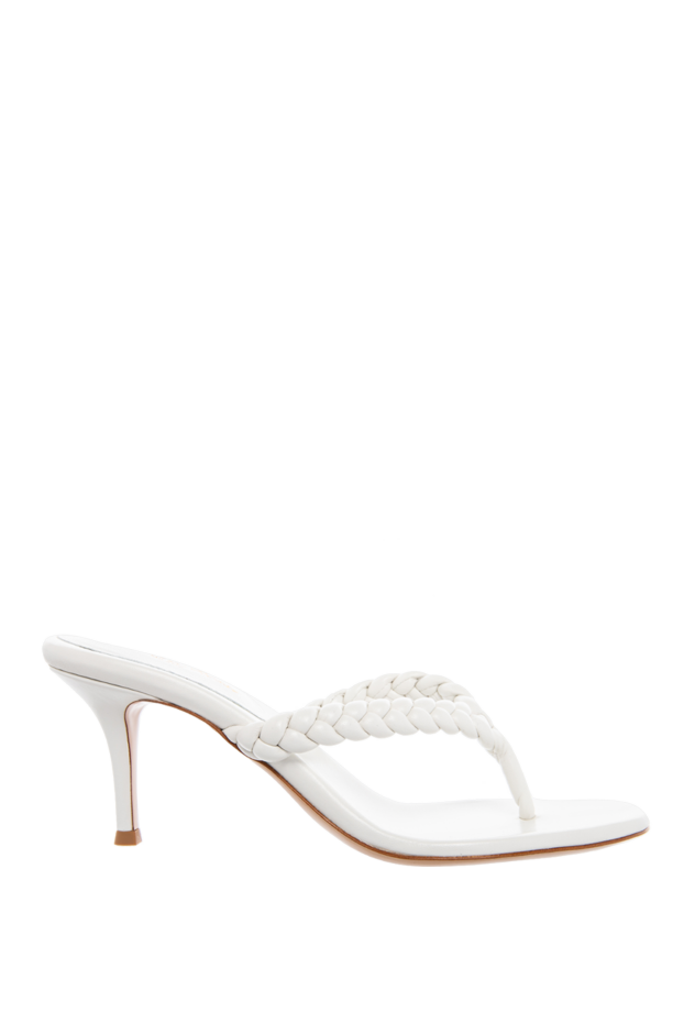 Gianvito Rossi woman white leather sandals for women buy with prices and photos 167366 - photo 1