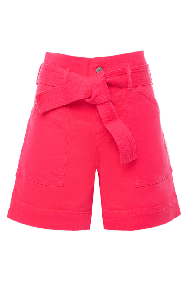 P.A.R.O.S.H. woman pink cotton shorts for women buy with prices and photos 167388 - photo 1