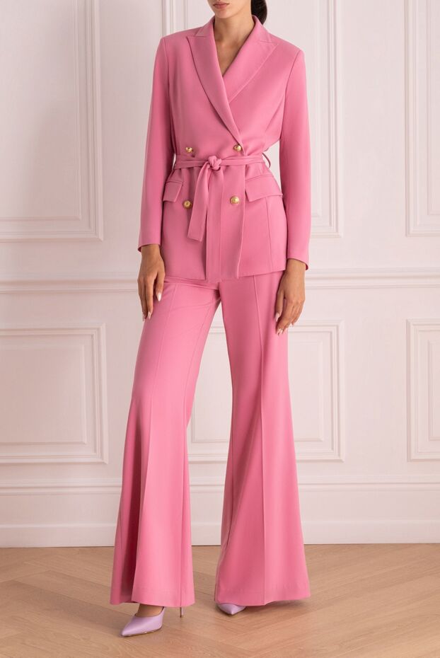 D.Exterior woman women's pink polyester and elastane trouser suit buy with prices and photos 167776 - photo 2