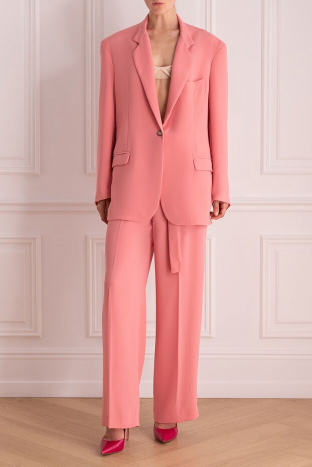 Forte dei Marmi Couture pink polyester pantsuit for women 167803 - photo 2