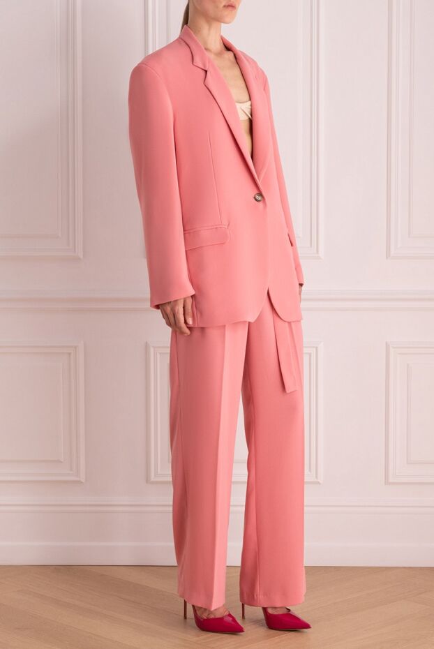 Forte dei Marmi Couture pink polyester pantsuit for women 167803 - photo 3