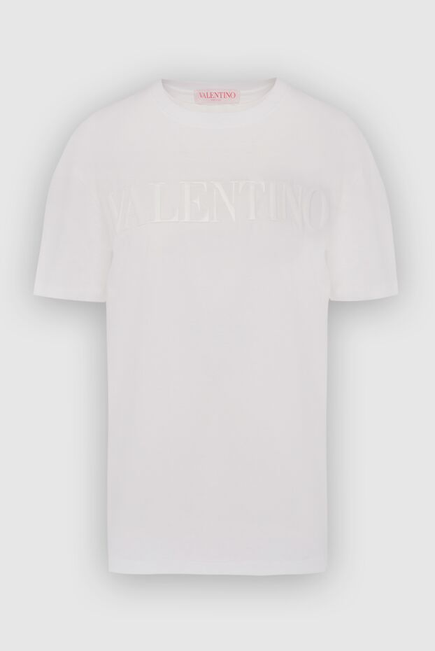 Valentino woman white cotton t-shirt for women buy with prices and photos 167839 - photo 1