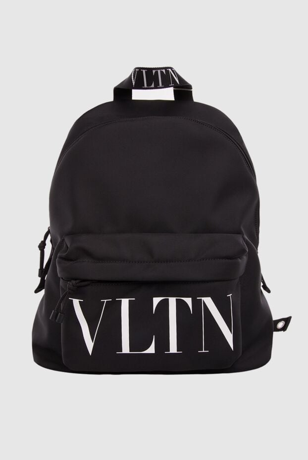 Valentino men's nylon backpack with logo and front pocket 167863 - photo 1