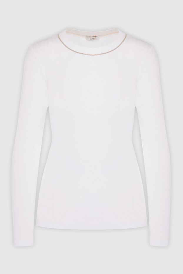 Peserico woman white cotton jumper for women buy with prices and photos 167902 - photo 1