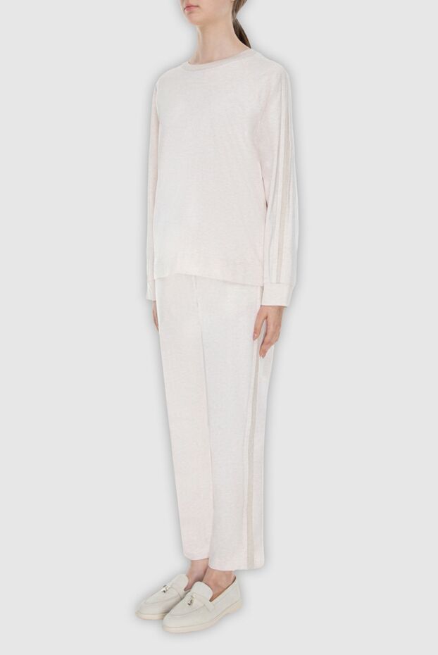 Peserico casual walking suit made of cotton in light colors 167907 - photo 3