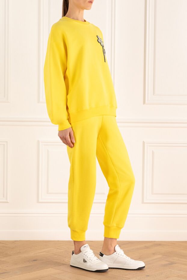 David Koma walking suit made of cotton yellow for women 167956 - photo 3