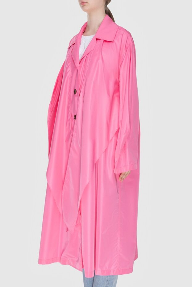 Erika Cavallini pink polyester raincoat for women. 167968 - photo 3