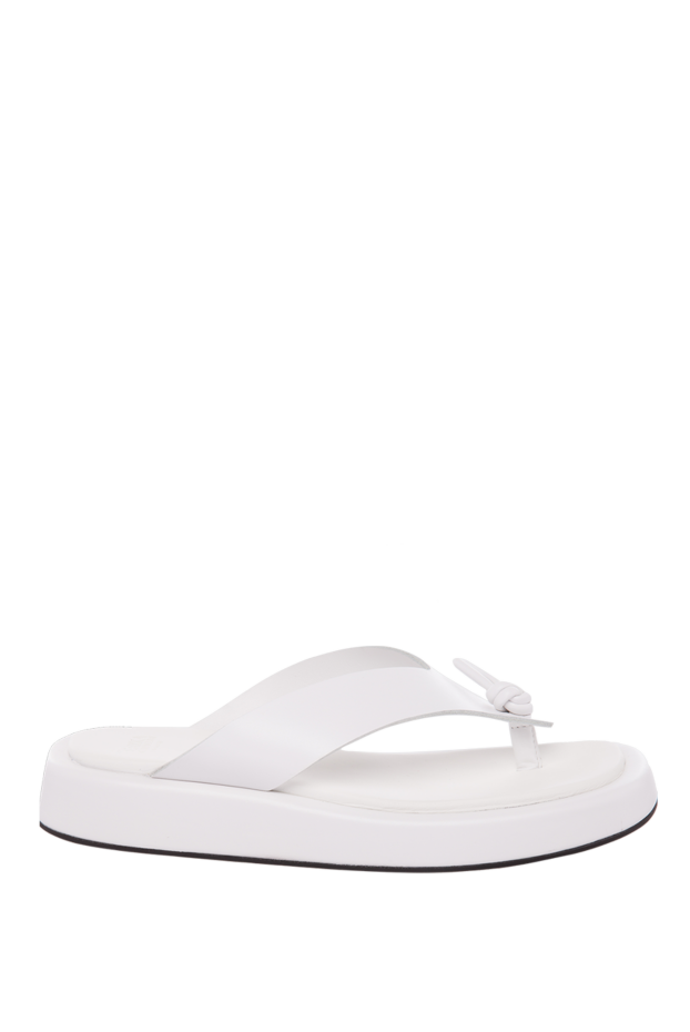 Erika Cavallini women's flip-flops, white 167986 - photo 1