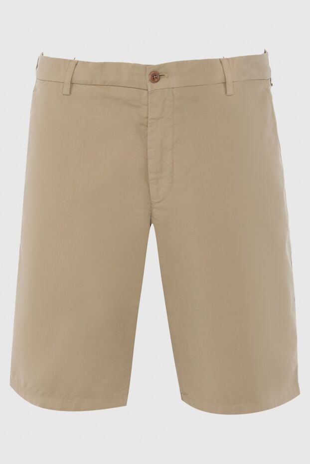 Loro Piana beige cotton and elastane shorts for men 167993 - photo 1