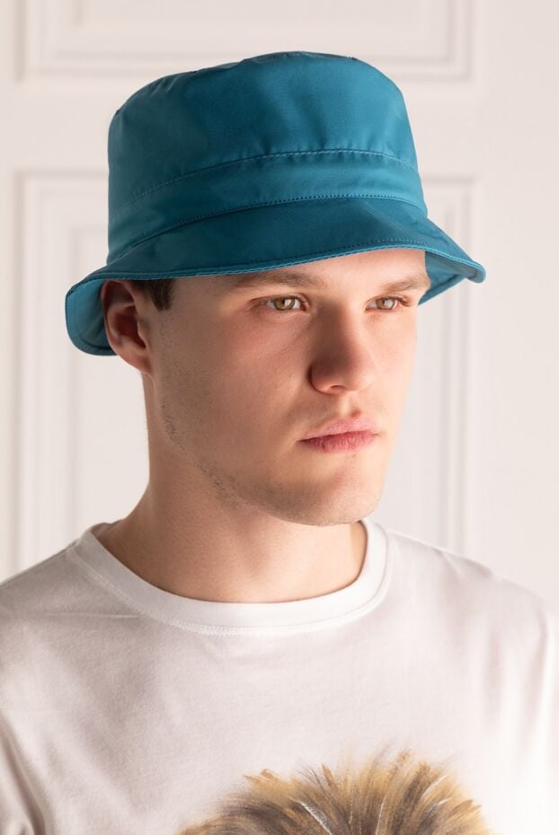 Loro Piana panama hat made of polyamide green for men 168001 - photo 2