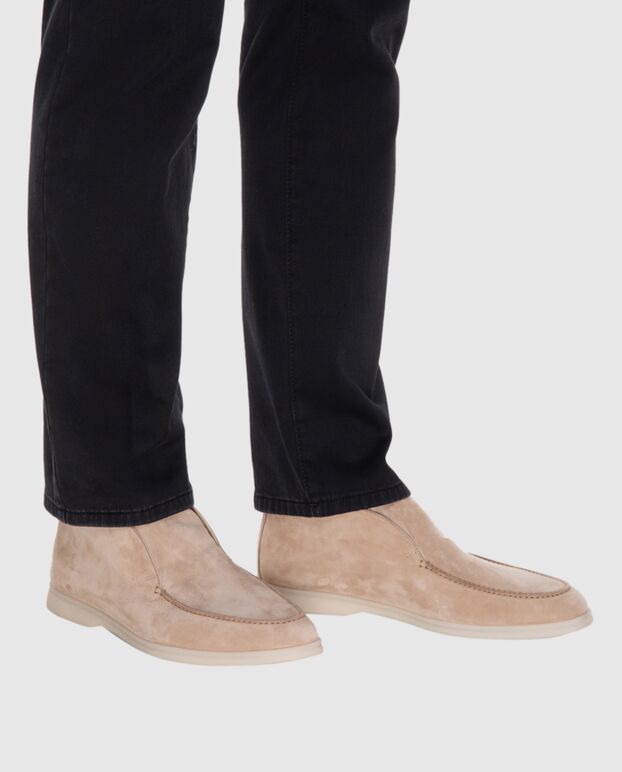 Loro Piana men's nubuck slip-on loafers 168040 - photo 3