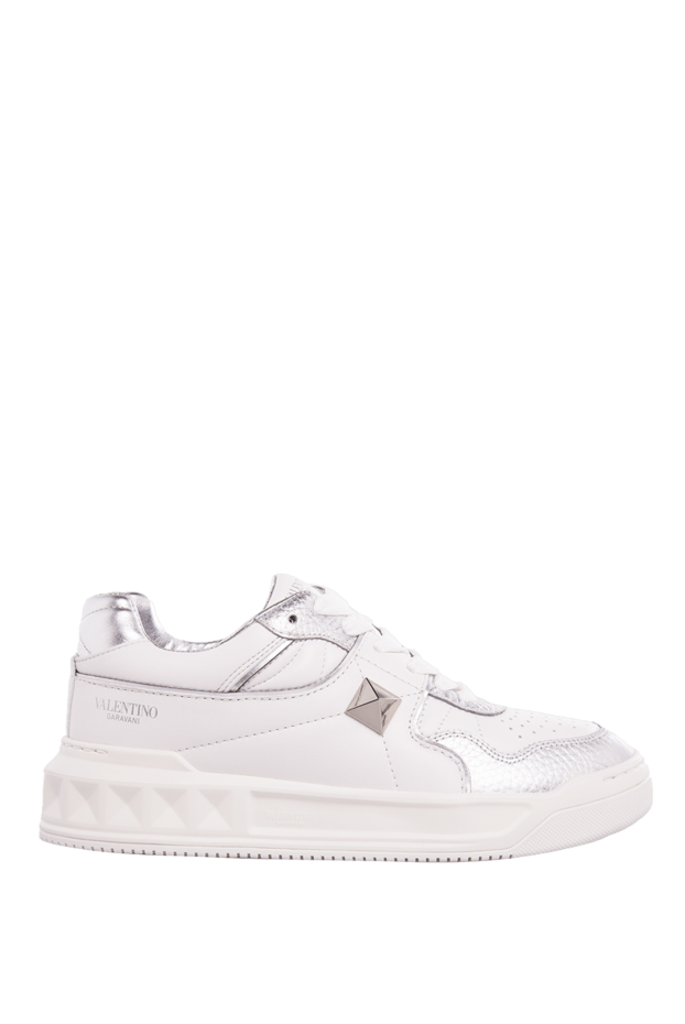 Valentino woman white leather sneakers for women buy with prices and photos 168168 - photo 1