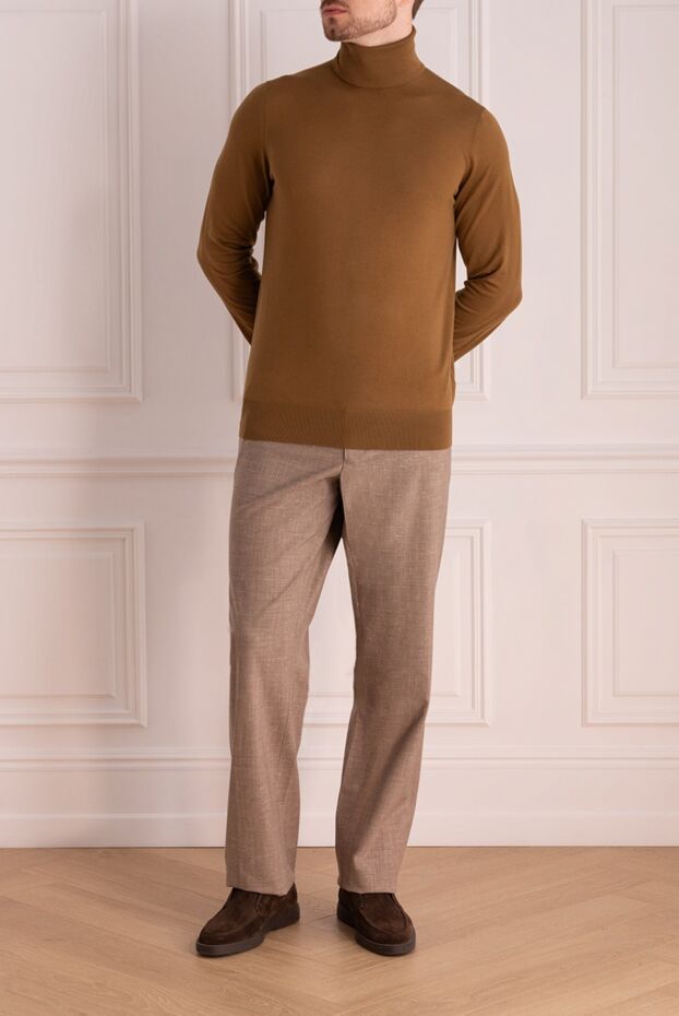 Cesare di Napoli man brown trousers for men buy with prices and photos 168189 - photo 2