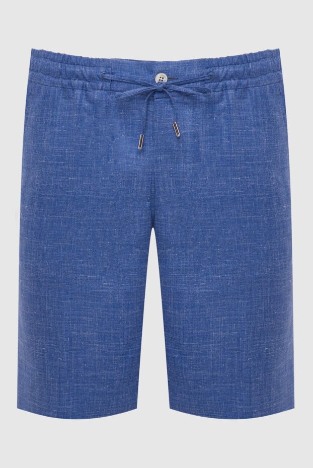 Cesare di Napoli мужские шорты голубые мужские купить с ценами и фото 168206 - фото 1