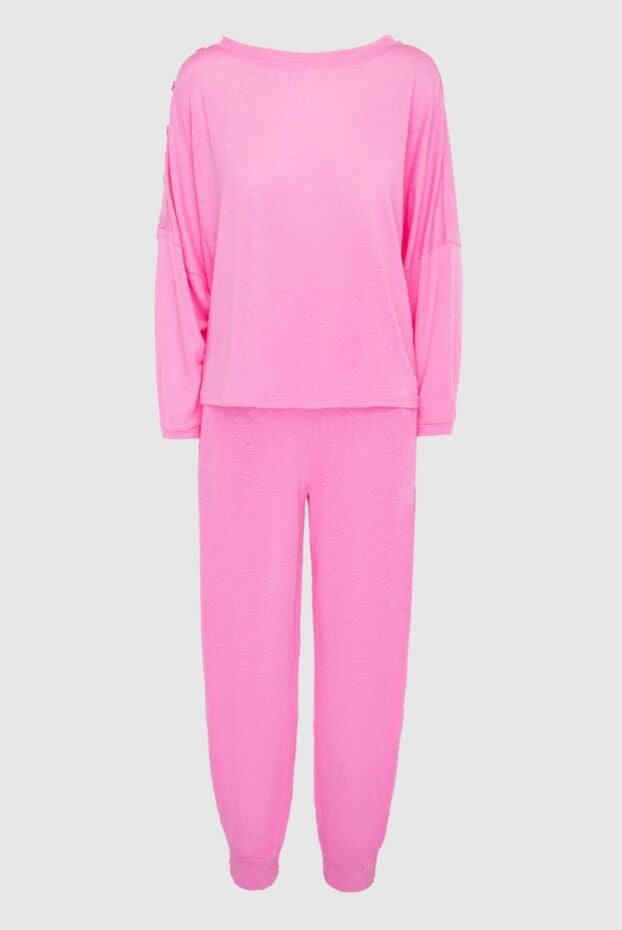 Max&Moi walking suit made of pink linen for women 168218 - photo 1
