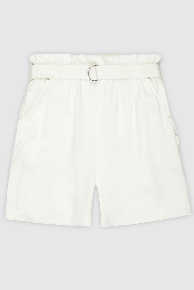 Max&Moi woman white silk shorts for women buy with prices and photos 168242 - photo 1