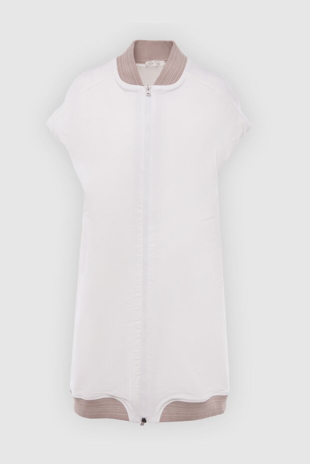 Panicale женские платье из хлопка белое женское купить с ценами и фото 168297 - фото 1