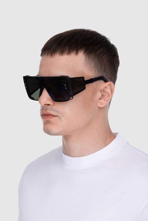 Balmain чоловічі окуляри з металу чорні чоловічі купити фото з цінами 168306 - фото 2