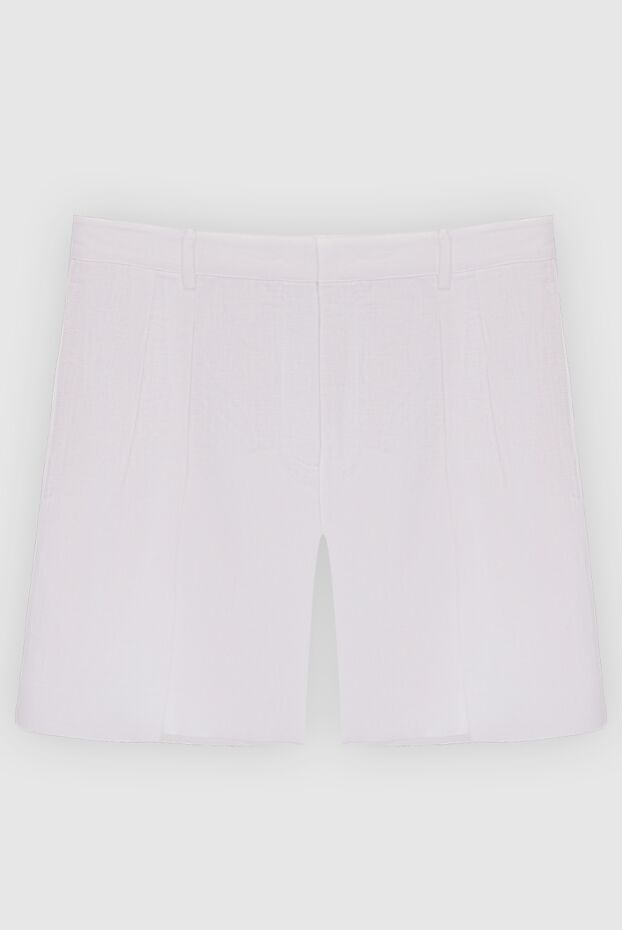 Loro Piana woman white linen shorts for women buy with prices and photos 168322 - photo 1