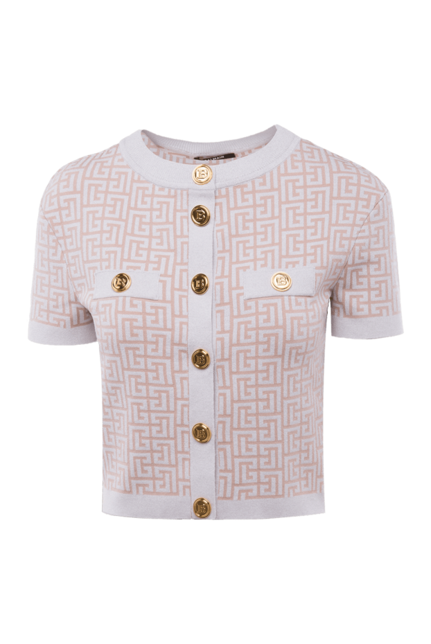 Balmain woman pink blouse for women buy with prices and photos 168362 - photo 1