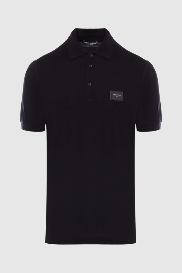 Dolce & Gabbana man cotton polo black for men buy with prices and photos 168390 - photo 1