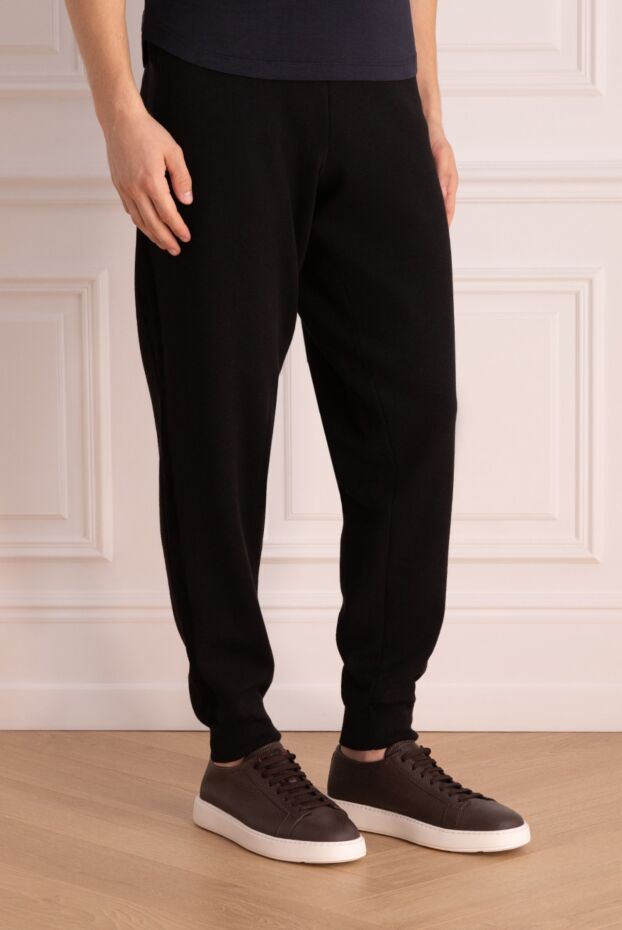 Zilli mens black jogger sweatpants 168434 - photo 3