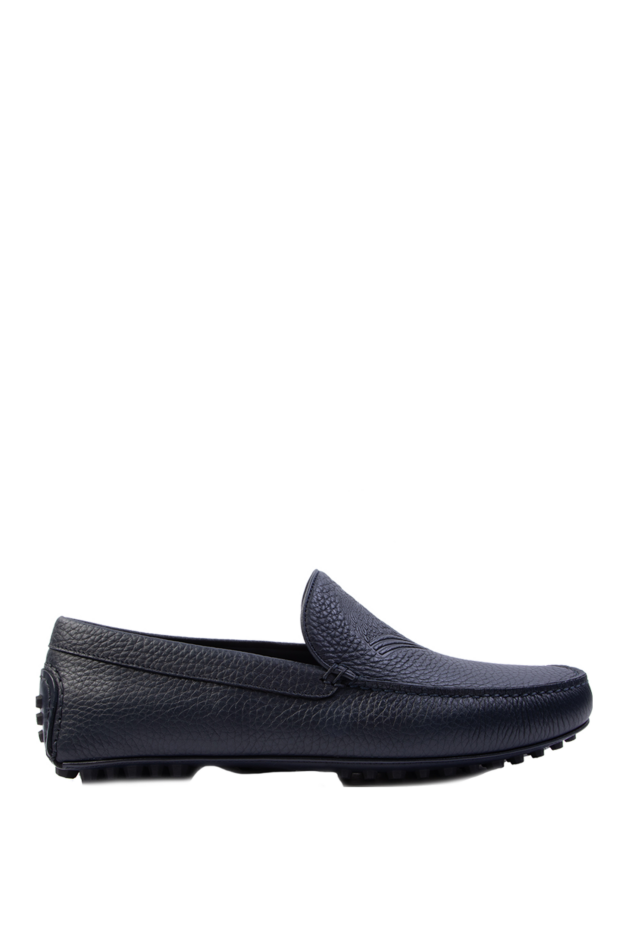Stefano Ricci blue leather loafers for men 168449 - photo 1