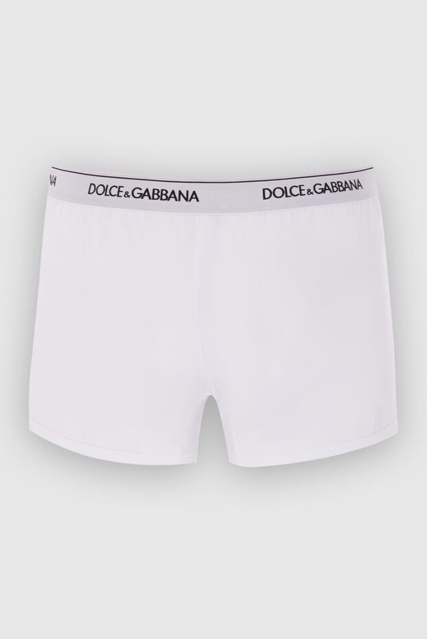 Dolce & Gabbana white boxer shorts with elastic waistband 168461 - photo 2
