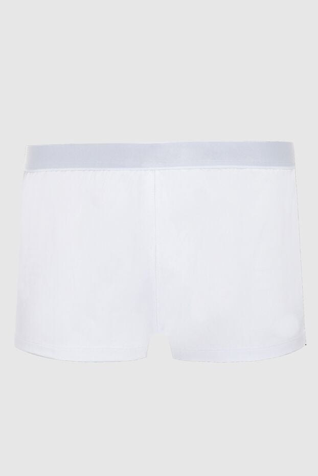Dolce & Gabbana white cotton boxer shorts with a crest embroidered on the waistband. 168475 - photo 2