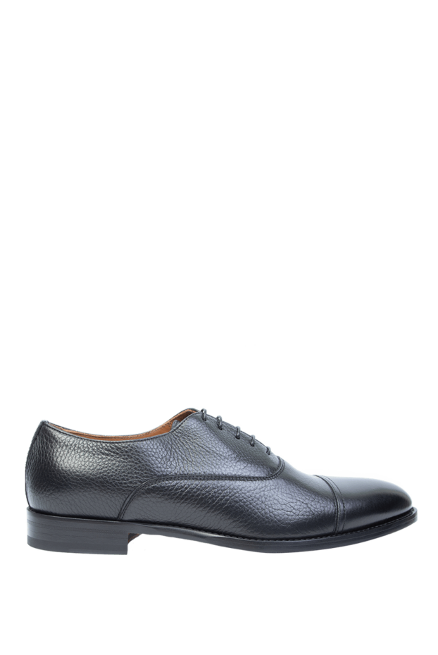 Doucal`s мужские туфли мужские из кожи черные купить с ценами и фото 168504 - фото 1