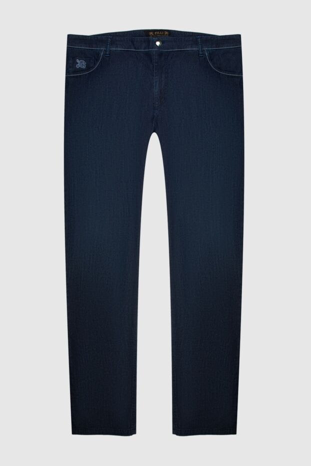 Zilli man blue cotton jeans for men buy with prices and photos 168578 - photo 1