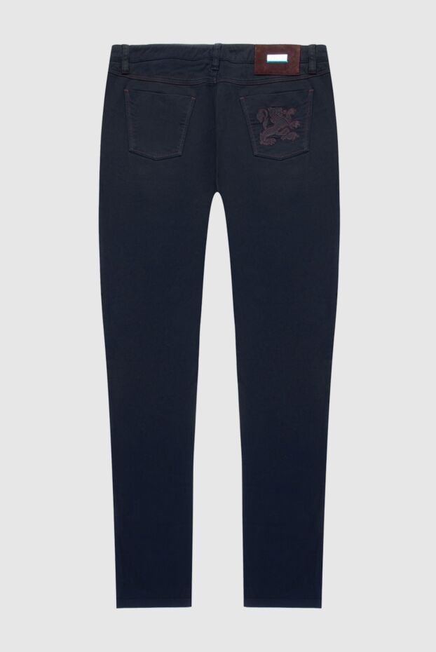 Zilli men's anthracite blue chinos with side pockets (markdown) (markdown) 196998 - photo 2