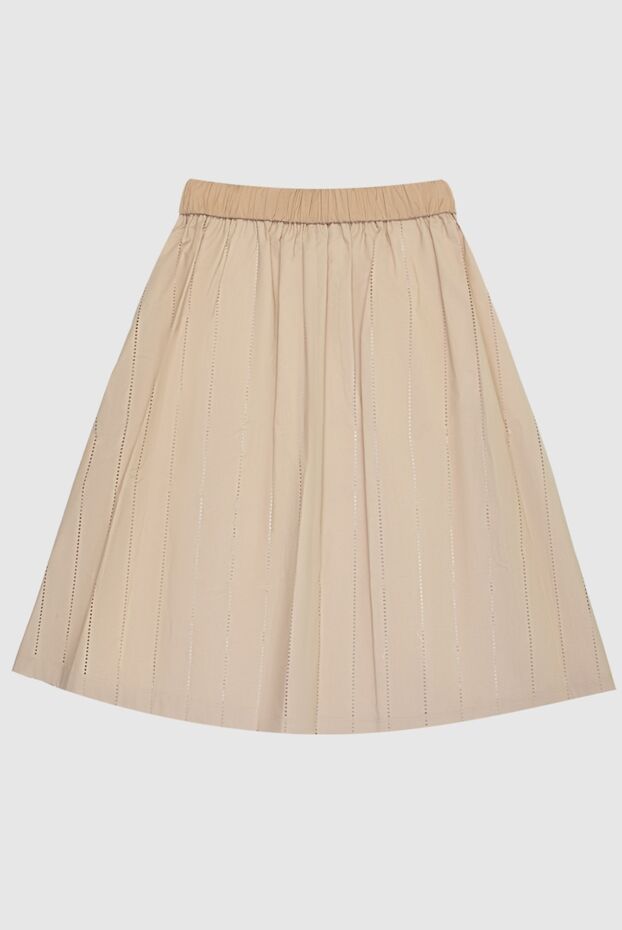 Peserico woman beige cotton skirt for women buy with prices and photos 168630 - photo 1