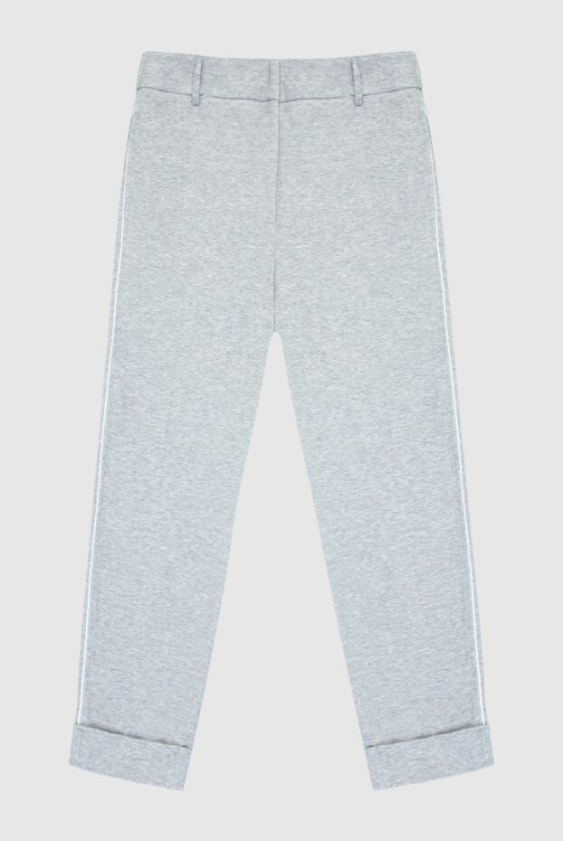 Peserico woman gray cotton trousers for women buy with prices and photos 168640 - photo 1