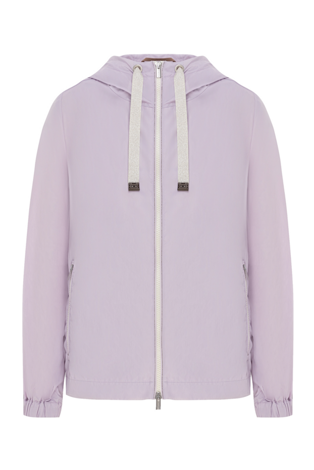 Women's windbreaker made of polyamide purple - photo 1