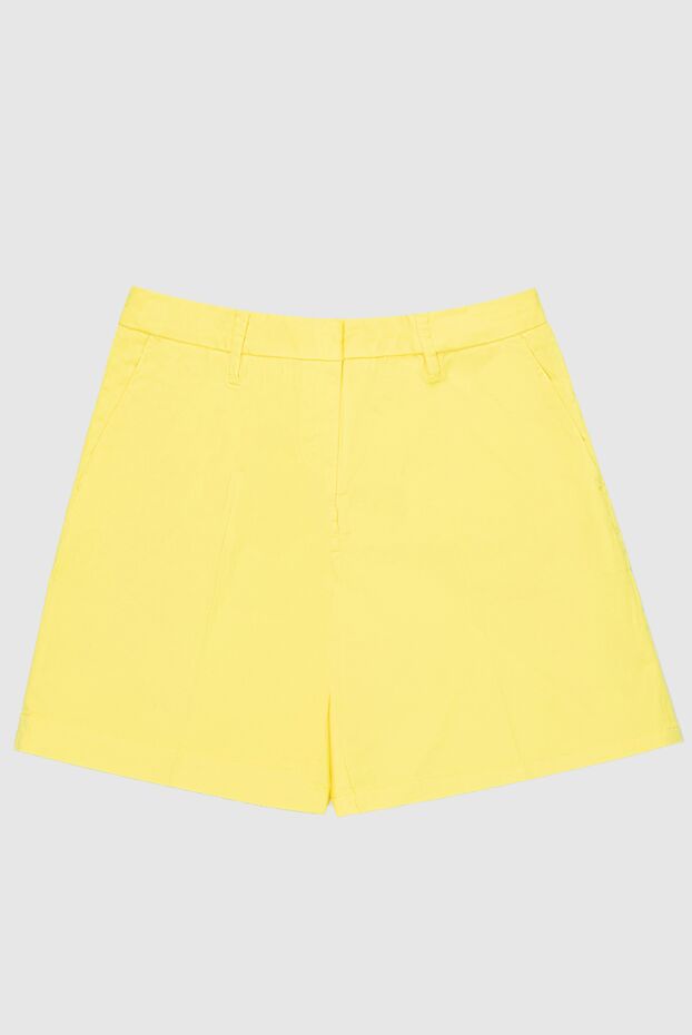 Jacob Cohen woman yellow cotton shorts for women buy with prices and photos 168699 - photo 1