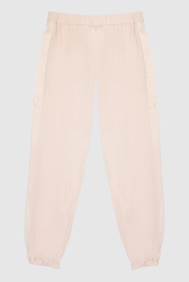Fabiana Filippi women's jogger pants with inserts pink 168747 - photo 1