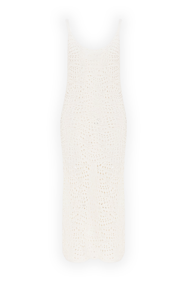 Fabiana Filippi lace cotton white dress women's 168757 - photo 1
