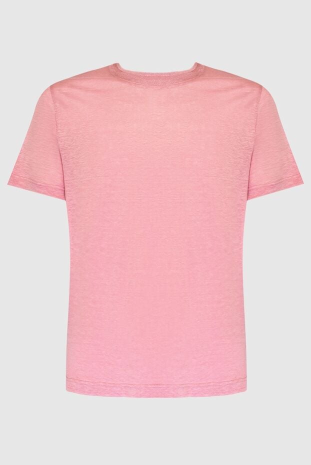 Loro Piana pink linen t-shirt for men 168787 - photo 1